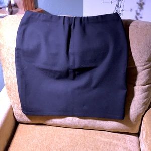 Shein black mini skirt